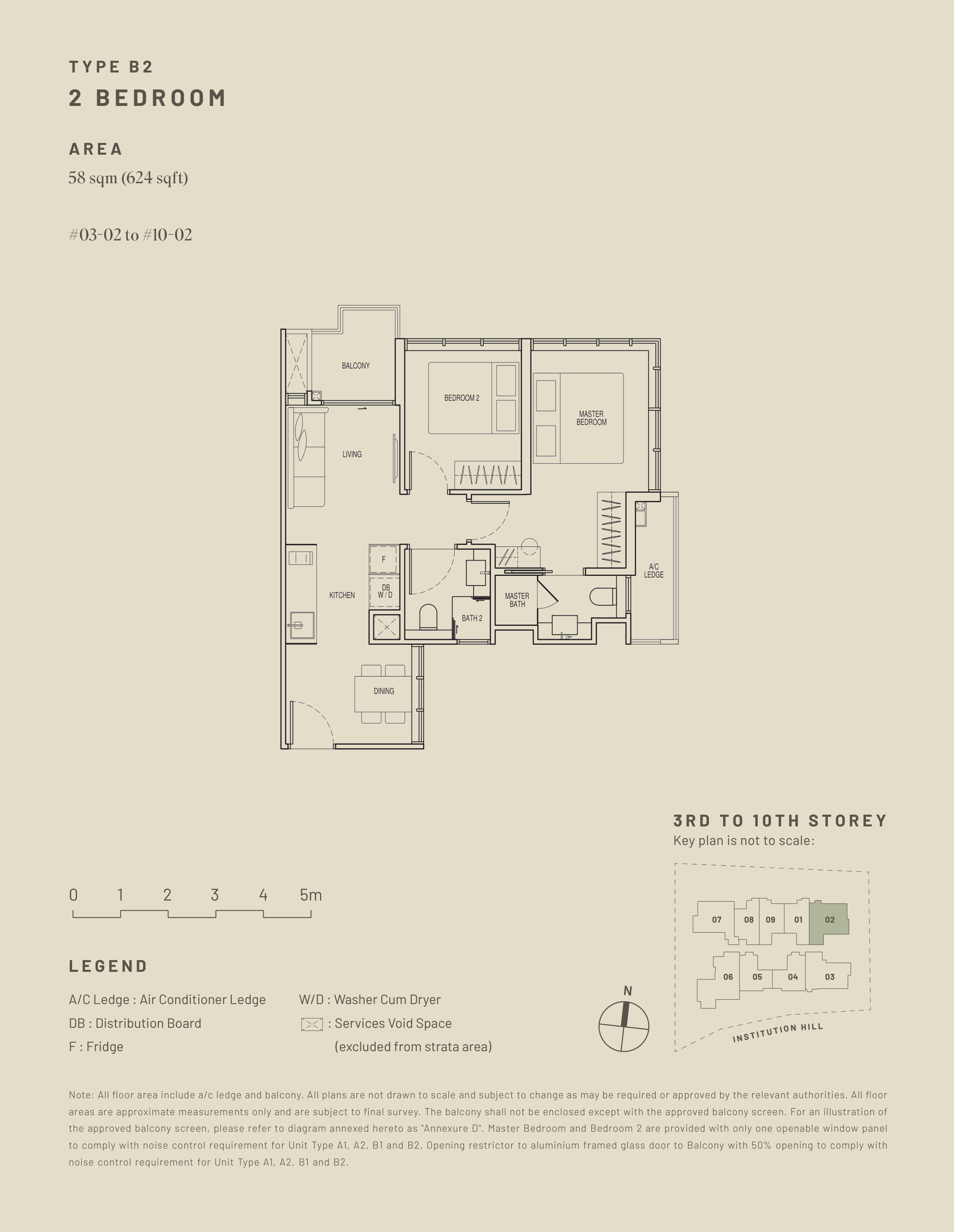 B2 - Hill House Floor Plan